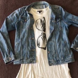 Banana Republic graphic tunic tank